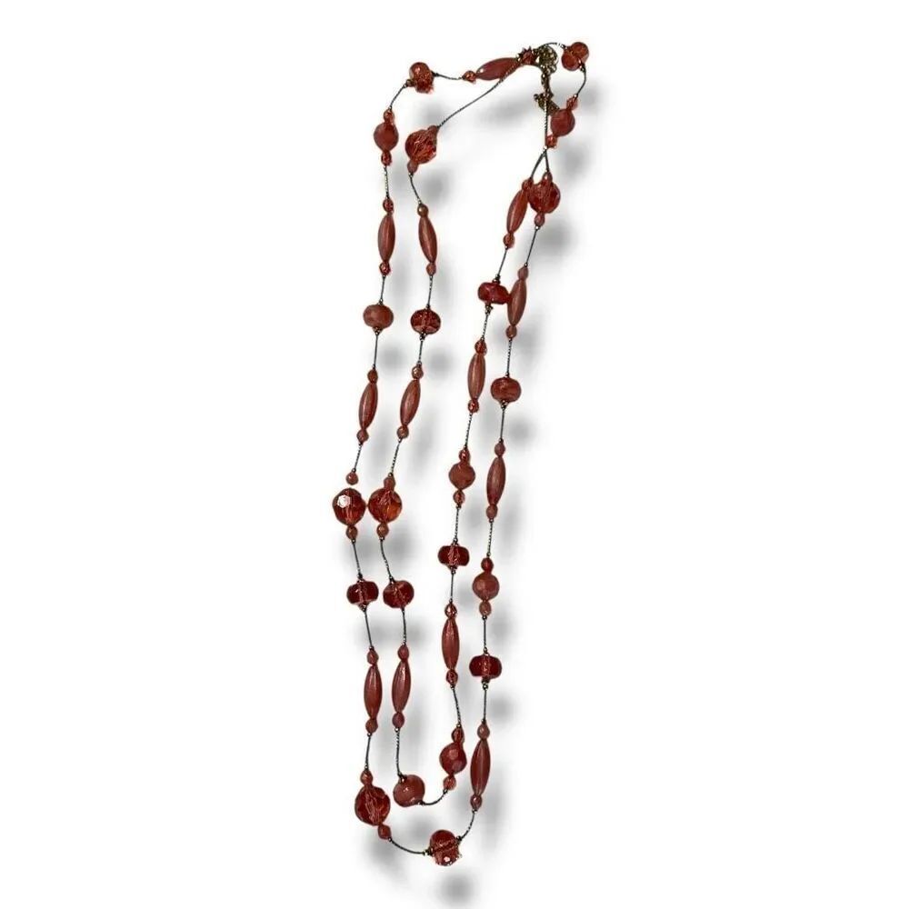 JLo Extra Long Beaded Necklace 62-65”